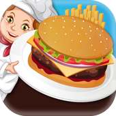 Make My Burger. Fast Food Chef Burgr Shop