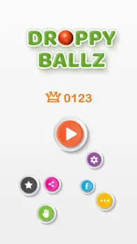 Droppy Ballz : Free Drop Catcher Color Game Screen Shot 0
