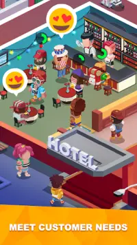 Sim Hotel Tycoon: Tycoon Games Screen Shot 12
