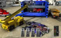 Wrecked Truck Crusher Crane 3D Screen Shot 12