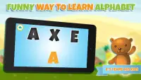 Çocuklar için alfabe öğrenme Screen Shot 0
