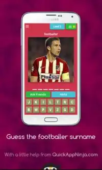 Guess the footballer surname Screen Shot 3