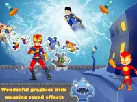 Puzzle Kids Super Hero Shape & Jigsaw Puzzles Screen Shot 3