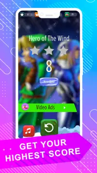Ocarina Piano Tiles - Free Music Game Screen Shot 1