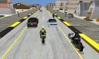 Moto Fahrrad Attacke Rennen- Nitro Eilen 3D Echt Screen Shot 5