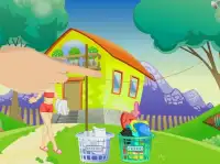 washing clothes Girls Games Screen Shot 3