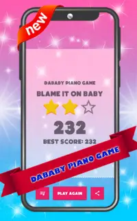 Dababy Piano Game Screen Shot 2