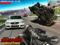 Car Racing Sniper Vs Thieves - Shooting Race games Screen Shot 2