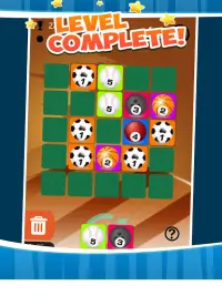 boule fusionnée - dominos puzzle style sportif Screen Shot 3