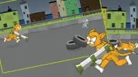 Crazy Kitty Cat : Run and Gun Screen Shot 2