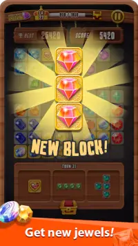 Jewels Block Puzzle Play Screen Shot 1