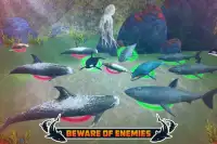 Clan d'acqua di battaglia di animali marini Screen Shot 8