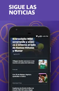 Yahoo Deportes: Fútbol y más Screen Shot 1