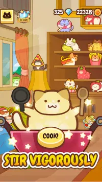 Baking of: Food Cats - Cute Kitty Collecting Game Screen Shot 3