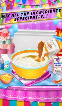 Rainbow Cupcake Maker: DIY Cooking Games 2019 Screen Shot 10