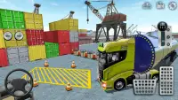 Cargo Truck Parking Games Screen Shot 1