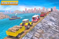 Tractor trolley Offroad Games Screen Shot 4