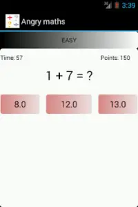 Angry Maths Screen Shot 0