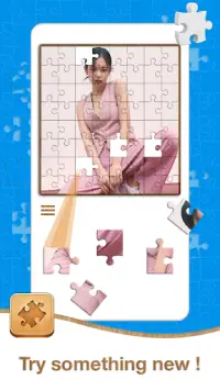 Offline BlackPink Jigsaw Puzzle Game Screen Shot 1