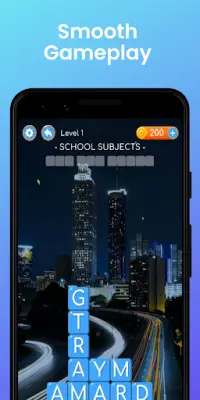 Word Swipe | Brain Puzzle Challenge Game Screen Shot 3