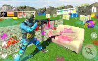 Batalha paintball royale: arma atirando arena de Screen Shot 2