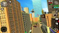 Tornado Wind Hero - Rope Hero Crime City Game Screen Shot 3