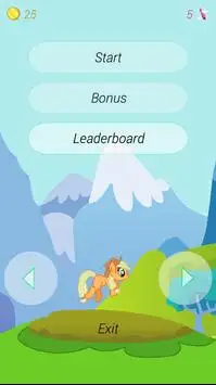 Lite jumping pony Screen Shot 0