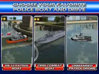 Police Boat Parking : 3D Race Screen Shot 9