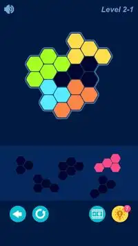 Amazing Hexagon Fit Puzzle Screen Shot 4