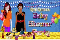 Girl Games : Baby Shower Party Screen Shot 0