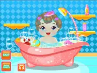 Baby care games for girls Screen Shot 1