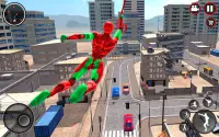 Mutant Spider Rope Hero : Flying Robot Hro Game Screen Shot 8