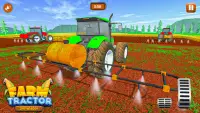 Farm Tractor Driving Simulator: Farming Game 3D Screen Shot 1