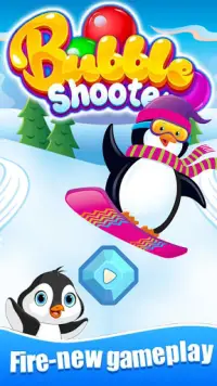 Penguin Bubble Shooter Screen Shot 1