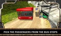 Off Road Snow Hill Bus Driver Screen Shot 1