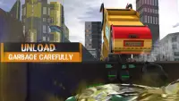 Garbage truck simulator : Xe chở rác Screen Shot 1