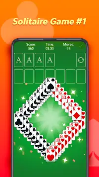 Solitaire Classic - 2020 Free Poker Game Screen Shot 4