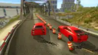 Woedend Keten Auto Racing Bestuurder 3D Screen Shot 3