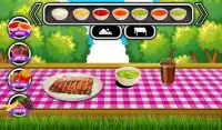 resep barbekyu pesta-bbq! permainan memasak Screen Shot 8