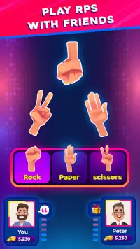 Mini Game: Rock Paper Scissors Screen Shot 2
