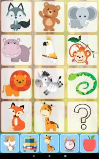 बच्चे के लिए पशु बच्चे कार्ड जानवरों की आवाज़ें Screen Shot 18