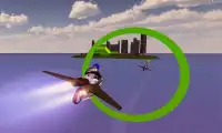 Flying Police Bike Sim Screen Shot 0