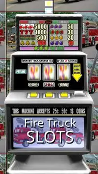 3D Fire Truck Slots - Free Screen Shot 0