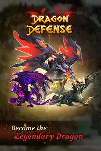 Dragon defender: Epic dragon war Screen Shot 0