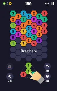 Fusionar 9! Hexa Puzzle Screen Shot 16