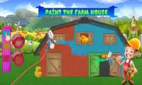 Costruisci una casa per bestiame del villaggio Screen Shot 0