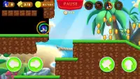 Super Jungle Adventure Sonick Jumping :Dash Screen Shot 2