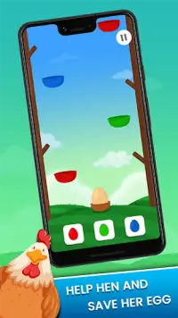 Hold My Egg - Hen Eggs Game Screen Shot 2
