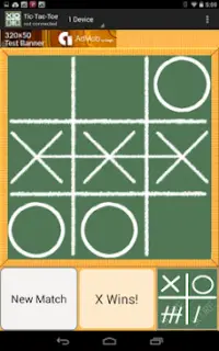 Tic-Tac-Toe Device2Device Screen Shot 6