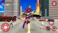 Uçan Kaptan Süper Kahraman robotu Suç Şehir Savaşı Screen Shot 3